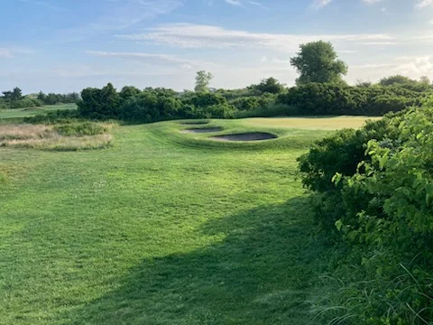 Course conditions at The Dunes