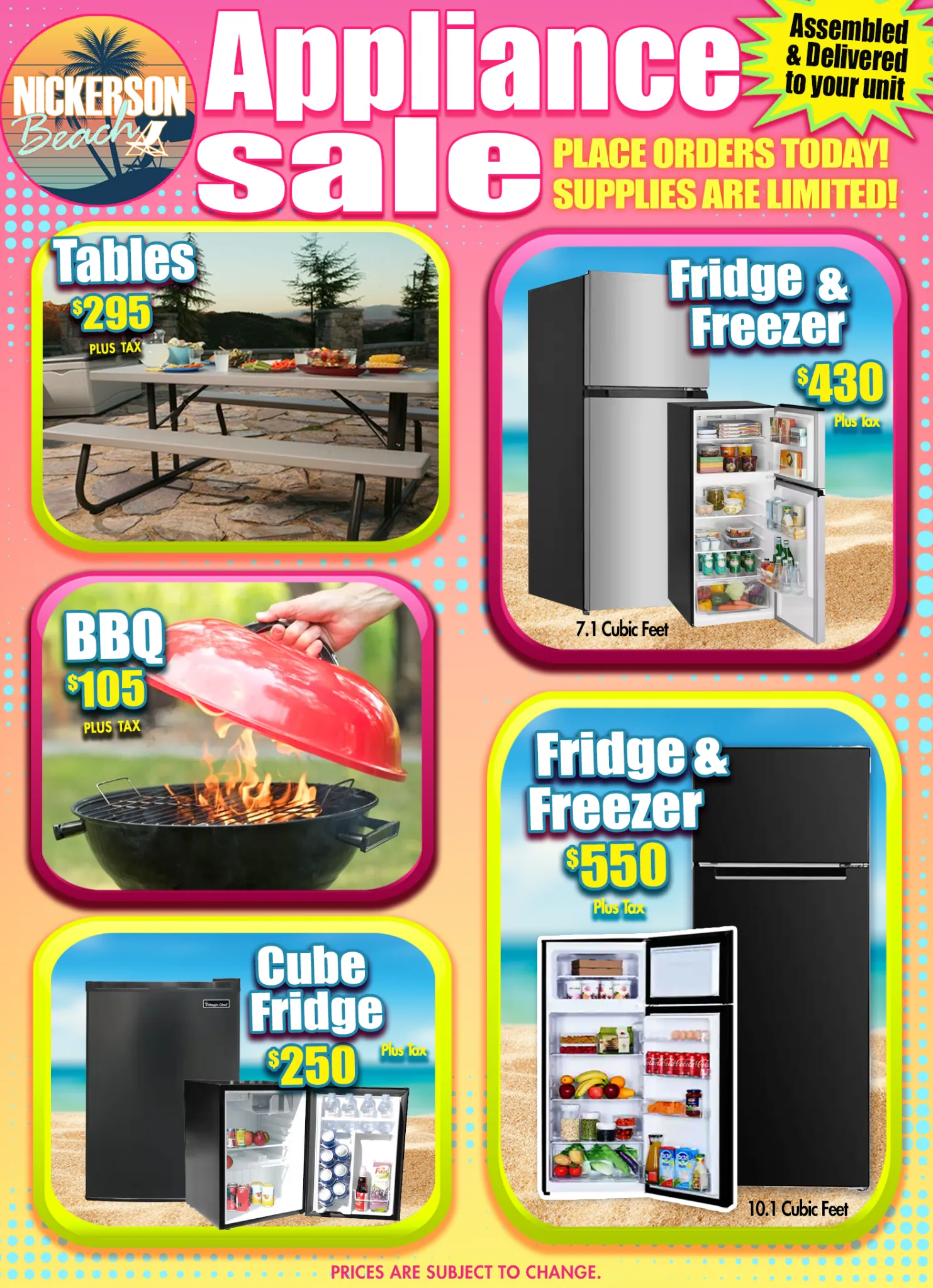 Cabana appliances