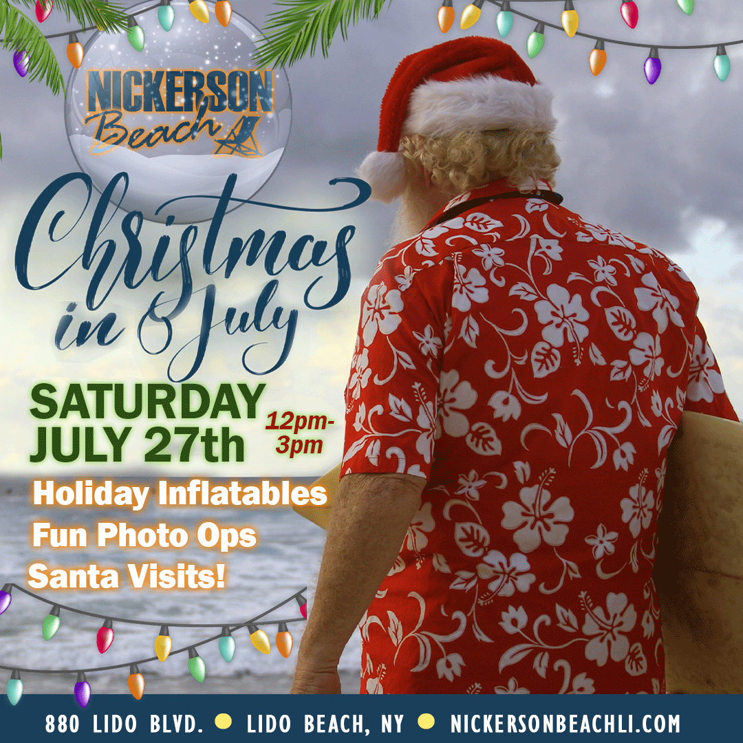 Christmas in July at Nickerson Beach Park