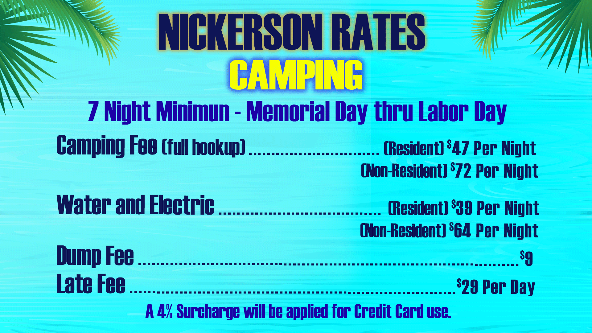 Nickerson Beach Park Prices & Rates